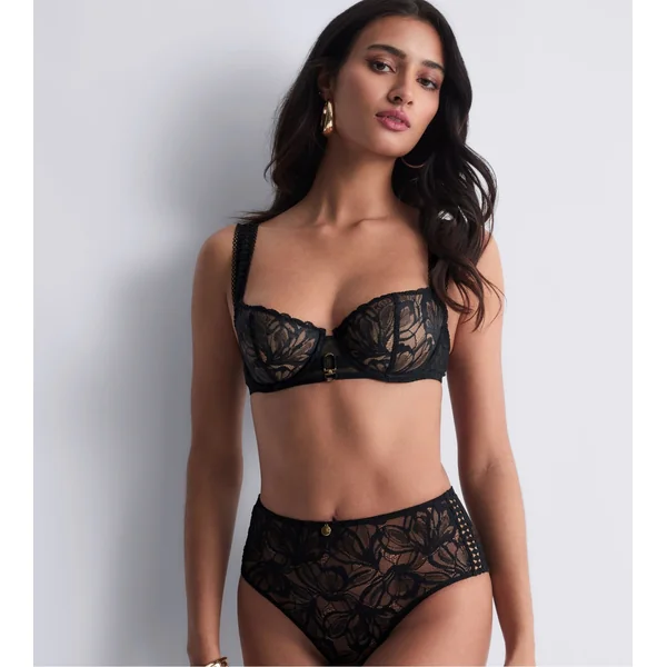 Soutien gorge corbeille noir en dentelle After Hours