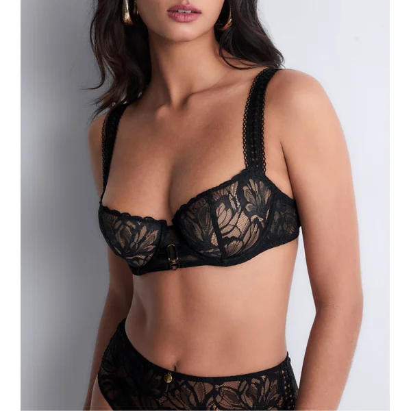 Soutien gorge corbeille noir en dentelle After Hours