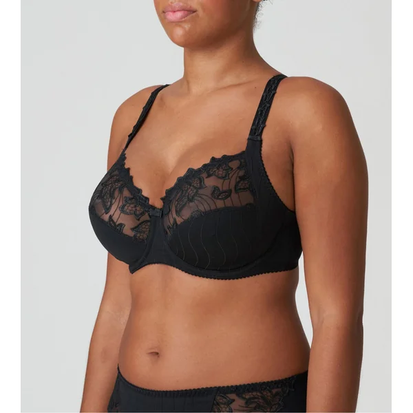 Soutien gorge emboîtant (bonnets F à I) PrimaDonna Deauville Noir