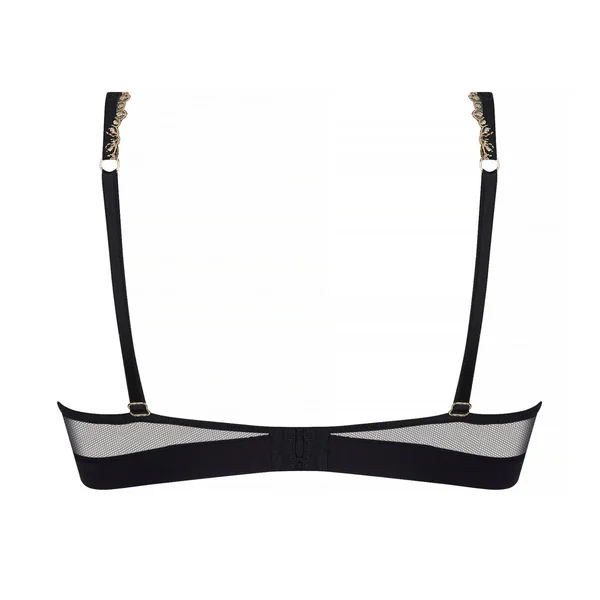 Soutien gorge Glam Éblouissante Icône Or Nuit