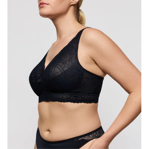 Soutien gorge grande taille sans armatures bleu Salerno Midnight Blue