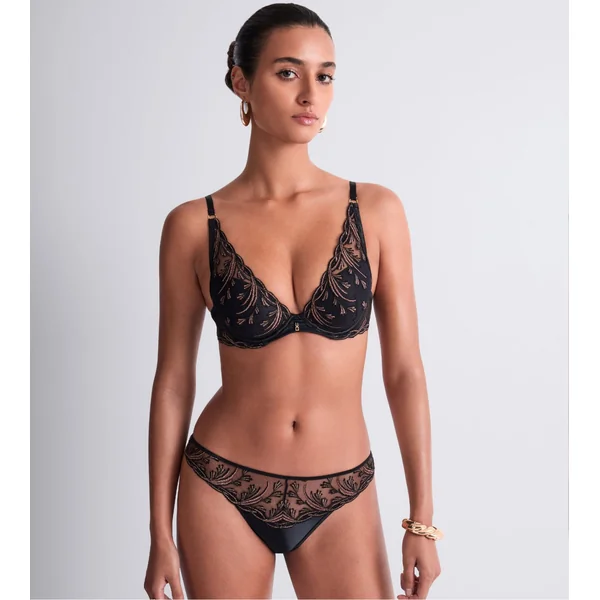 Soutien gorge Plunge Cosmic Romance Black Star