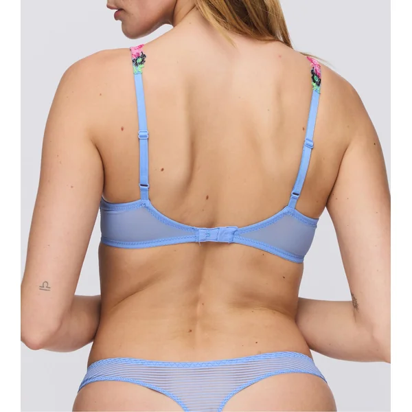 Soutien gorge push up Odilly Santorini Blue