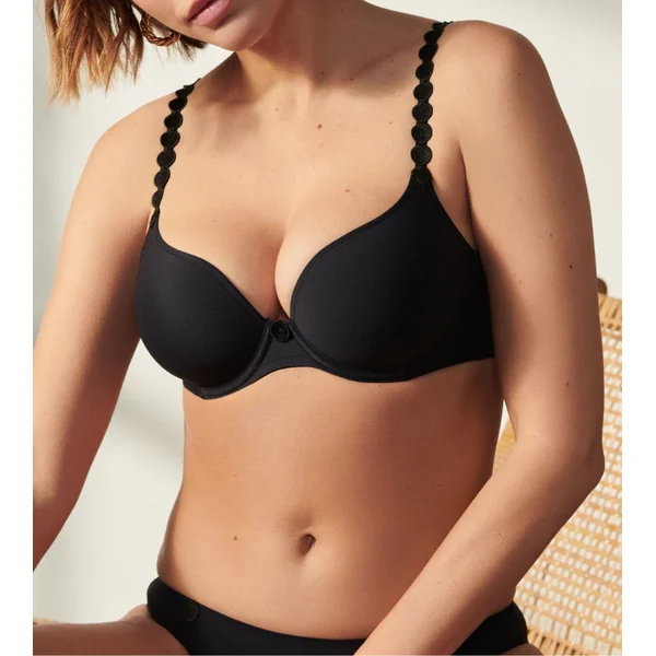 Soutien gorge push up Tom Noir
