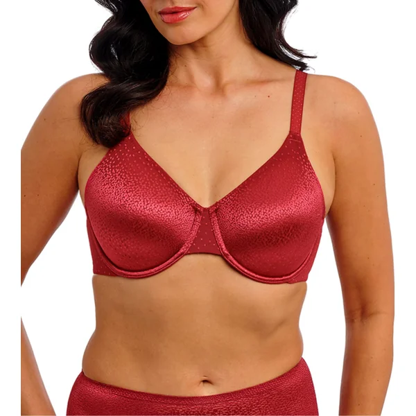 Soutien gorge rouge à pois lissant Back Appeal Regine Red