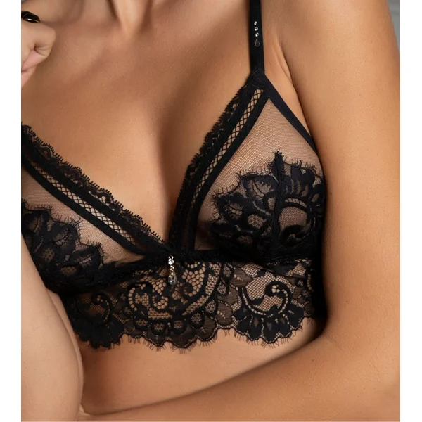 Soutien gorge sans armatures Désirs de Venise Noir