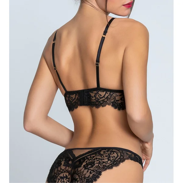 Soutien gorge sans armatures Désirs de Venise Noir