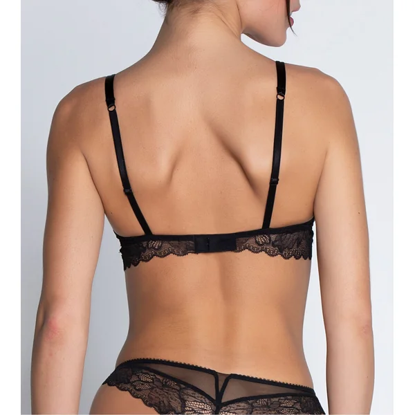 Soutien gorge sans armatures Floraison Passion Safran Rose
