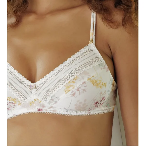 Soutien gorge sans armatures Souffle Fleuri Souffle Pastel