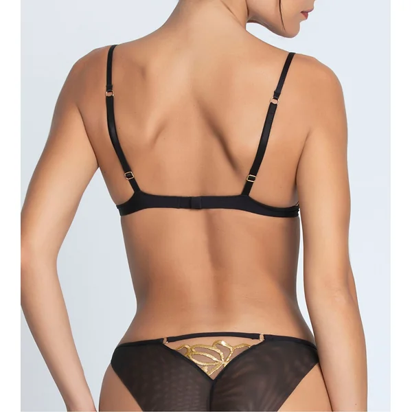 Soutien gorge sans armatures Éclats d'Or Noir Or