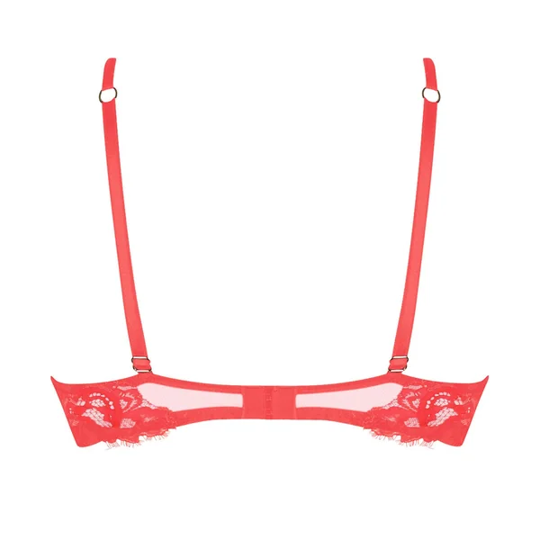 Soutien gorge sexy Glam avec laçage Désirs de Venise Grenat Venise