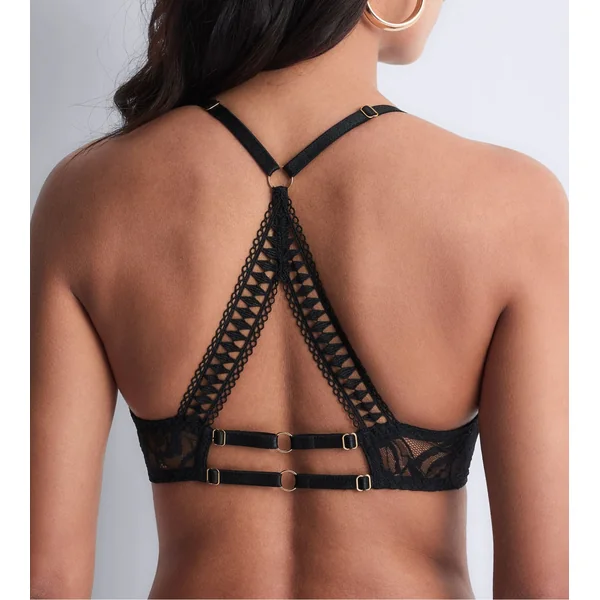 Soutien gorge triangle noir ultra Plunge en dentelle After Hours