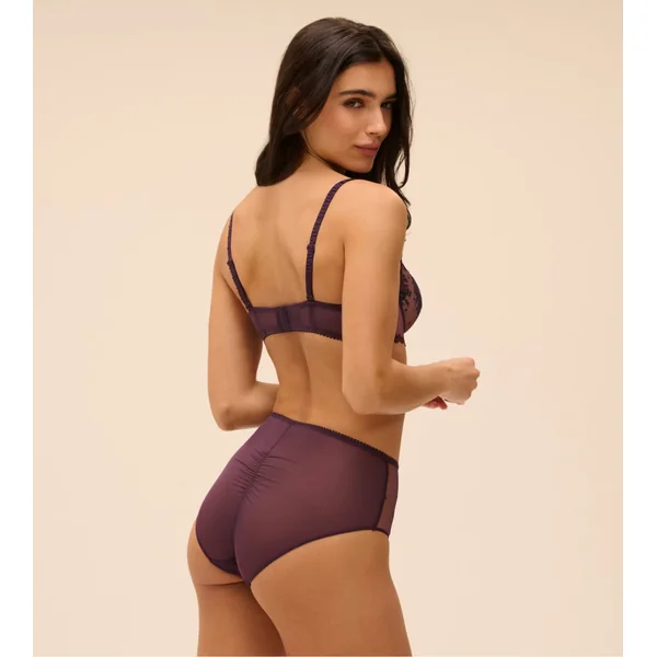Soutien gorge violet corbeille Intrigue Figue