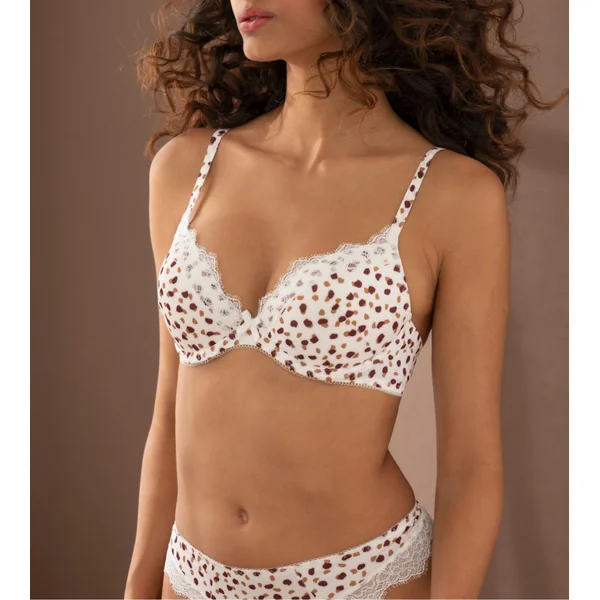Soutien gorge à coques imprimé Pépites de chocolat Belle à craquer
