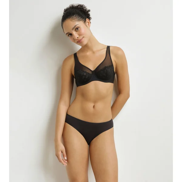 Soutien-gorge avec armatures noir Generous Broderie