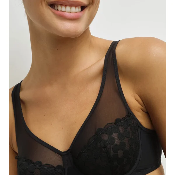 Soutien-gorge avec armatures noir Generous Broderie