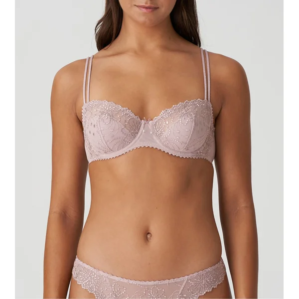 Soutien-gorge balconnet à demi mousse Jane Bois de Rose