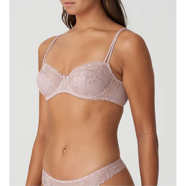 Soutien-gorge balconnet à demi mousse Jane Bois de Rose