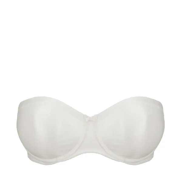 Soutien-gorge bandeau Satin Naturel