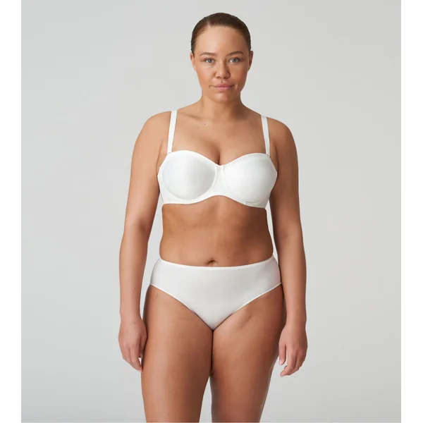 Soutien-gorge bandeau Satin Naturel