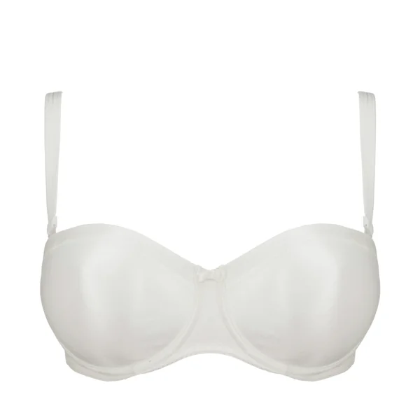 Soutien-gorge bandeau Satin Naturel