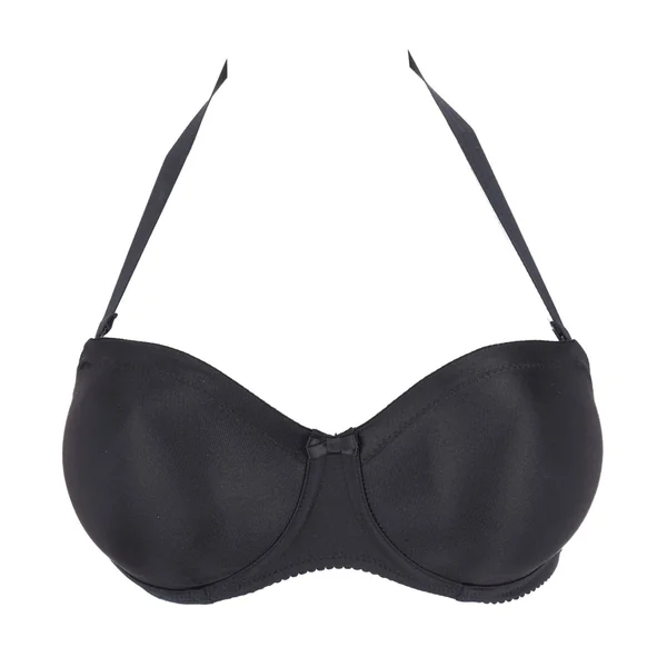 Soutien-gorge bandeau Satin Noir