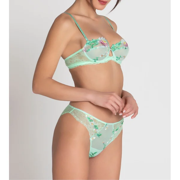 Soutien-gorge corbeille AMOUR NYMPHEA Jade Aqua