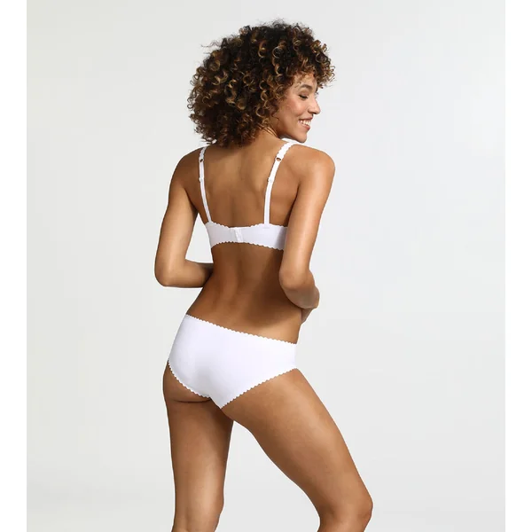 Soutien-gorge corbeille avec armatures blanc Body Touch Dim