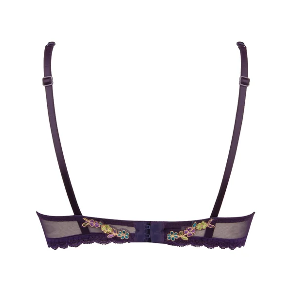 Soutien-gorge corbeille en soie Dentelle Cashmer Emaux Cashmer