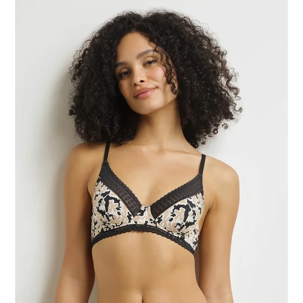 Soutien-gorge corbeille à armatures motif floral Daily Micro