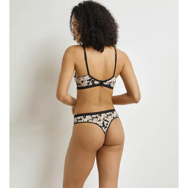 Soutien-gorge corbeille à armatures motif floral Daily Micro