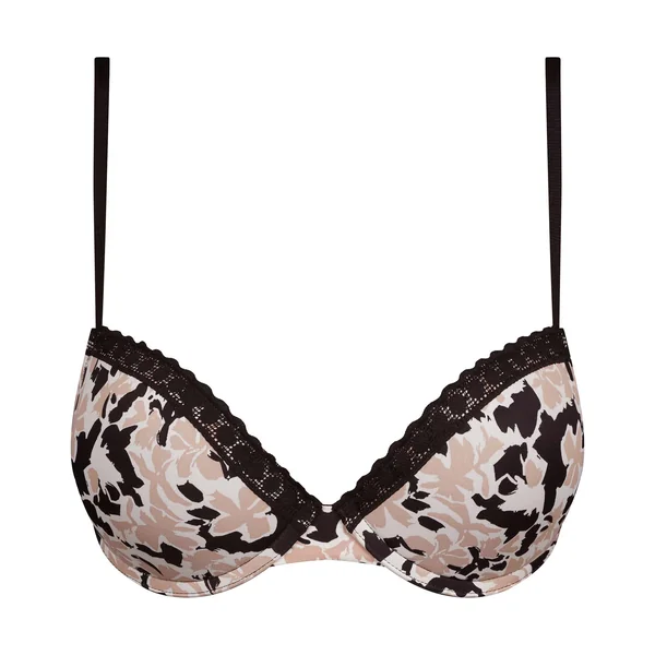Soutien-gorge corbeille à armatures Nude au motif floral Daily Micro