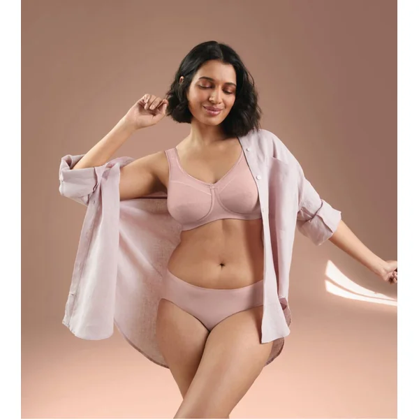 Soutien-gorge d'allègement en coton JANA Bois De Rose