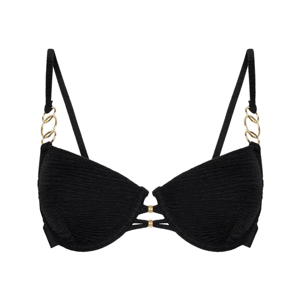 Soutien-gorge de bikini rembourré Bahamas - Noir