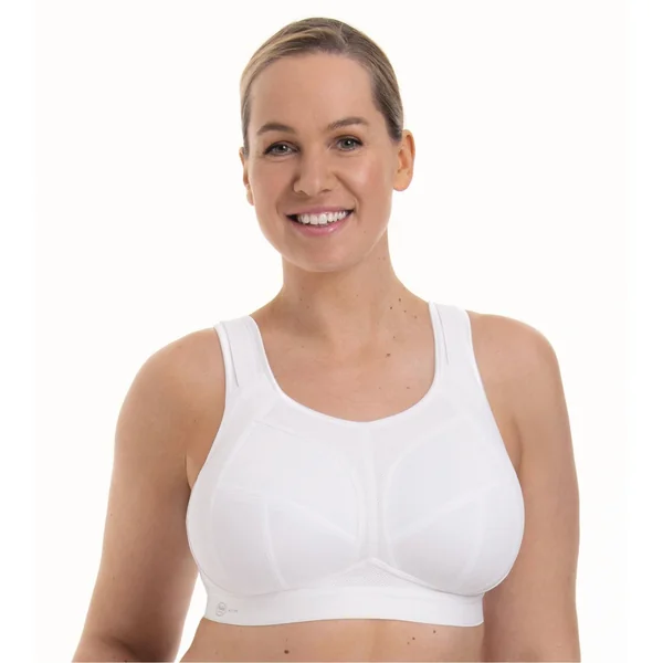 Soutien-gorge de sport grande taille Extreme Control Plus Blanc