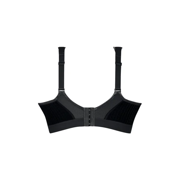 Soutien-gorge de sport grande taille extreme control plus noir anthracite