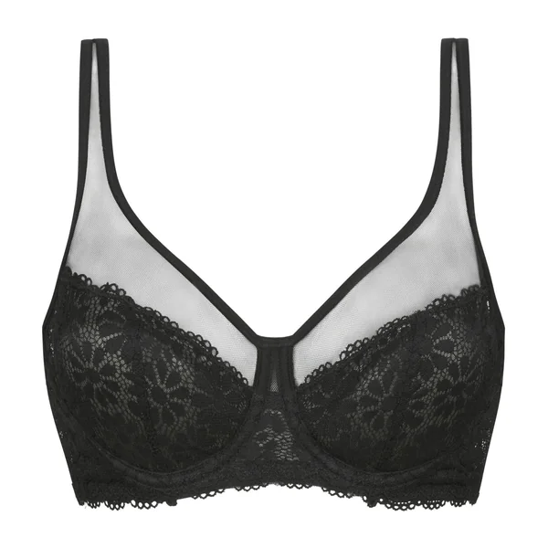 Soutien-gorge emboitant dentelle fleurs Noir Generous Édition Limitée