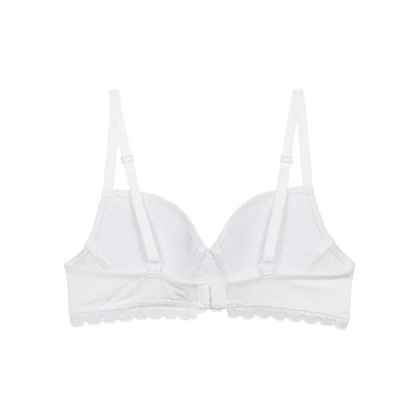 Soutien-gorge fille à coques moulées en coton stretch Blanc Dim Trendy