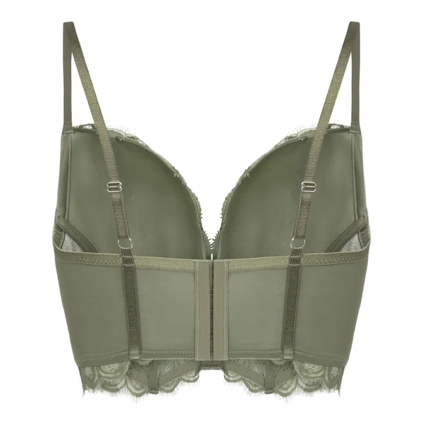 Soutien-Gorge Longline Armaturé et Rembourré Prina - Vert