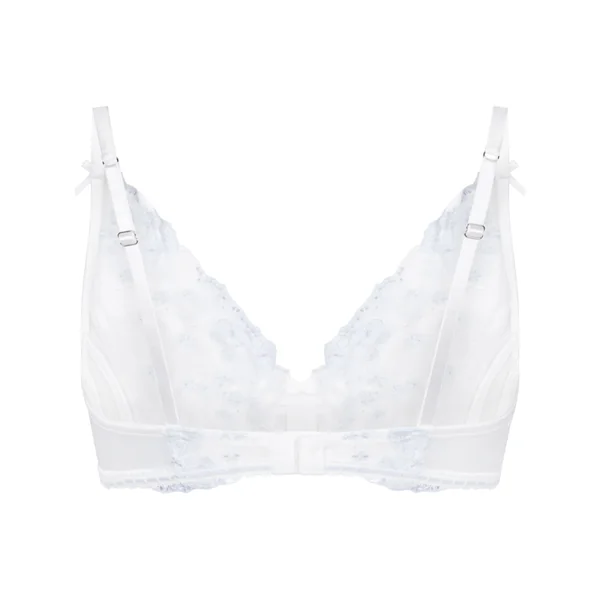 Soutien-Gorge Longline à Armatures Sans Rembourrage Peonie - Blanc