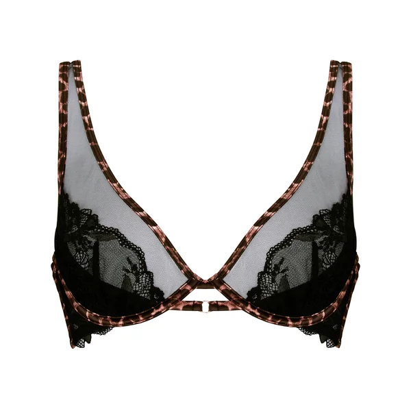Soutien-Gorge Longline à Armatures Sans Rembourrage Tasha - Noir