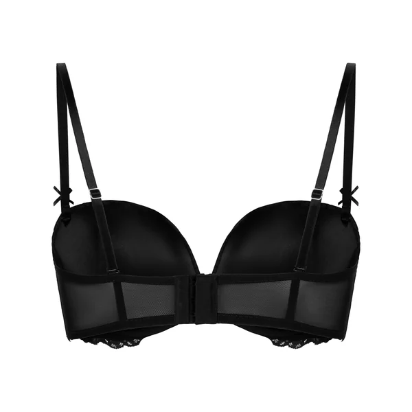 Soutien-gorge maximiseur préformé sans bretelles Posie - Noir
