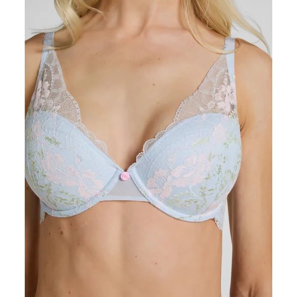 Soutien-Gorge Miri Armaturé et Rembourré - Bleu