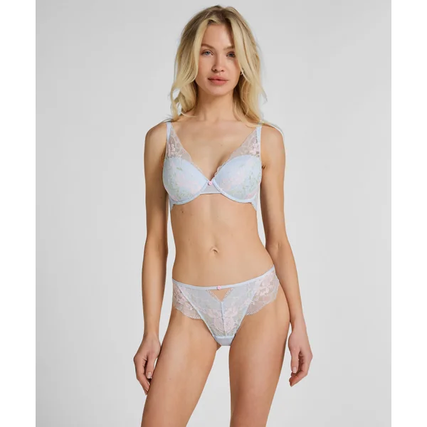Soutien-Gorge Miri Armaturé et Rembourré - Bleu