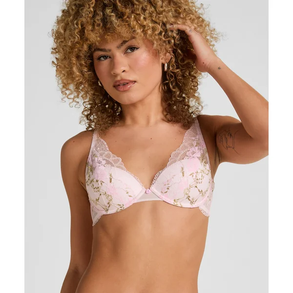 Soutien-Gorge Miri Armaturé et Rembourré - Rose