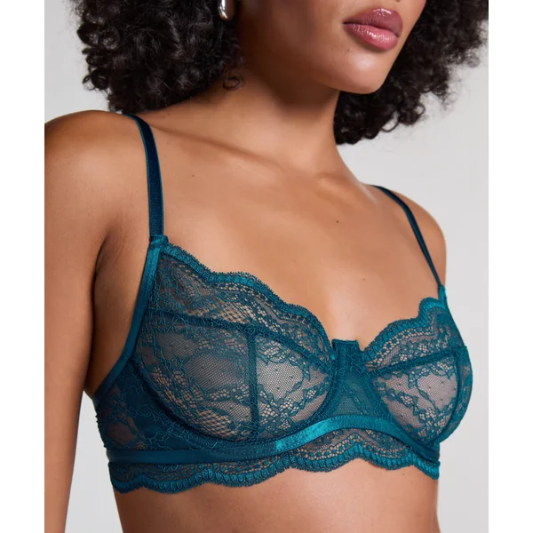 Soutien-gorge non-rembourré à armatures Isabelle - Bleu