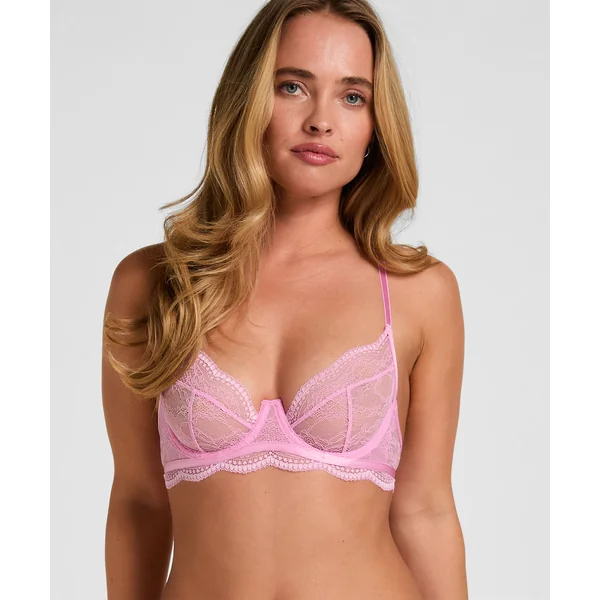 Soutien-gorge non-rembourré à armatures Isabelle - Rose