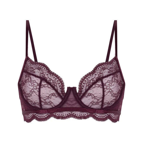 Soutien-gorge non-rembourré à armatures Isabelle - Rouge