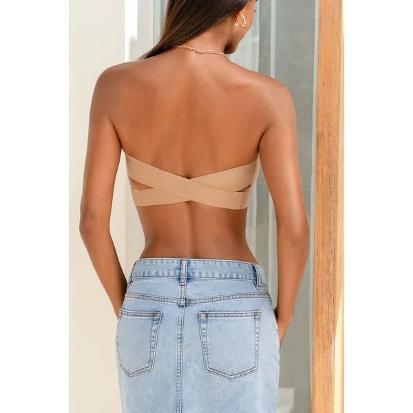 Soutien-gorge nude discret et polyvalent