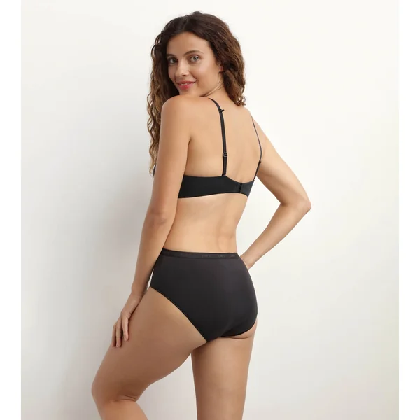 Soutien-gorge push up à armatures en microfibre Noire Dim Beyond Sexy